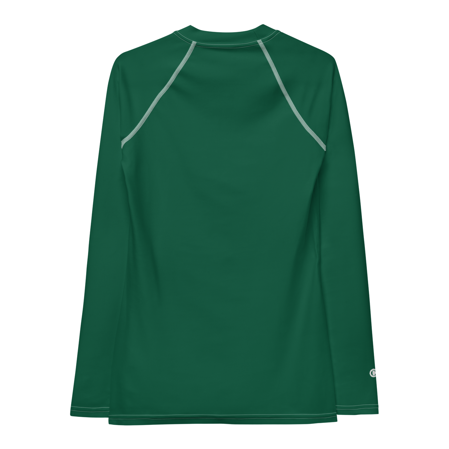 Michigan Upper Peninsula Rash Guard (w/ UP USA Flag) | Women's - Superior Green