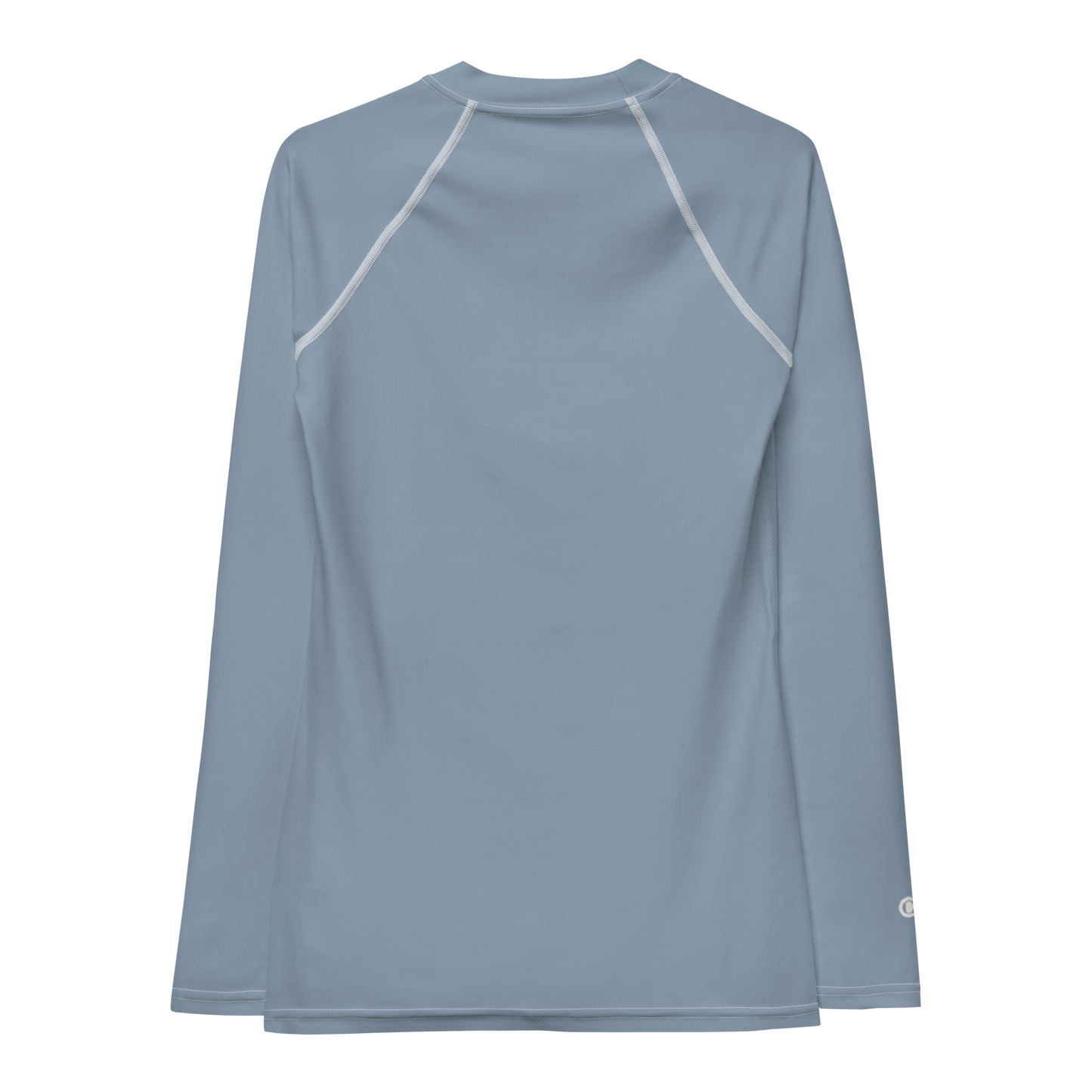 Michigan Upper Peninsula Rash Guard (w/ UP USA Flag) | Women's - B-24 Grey