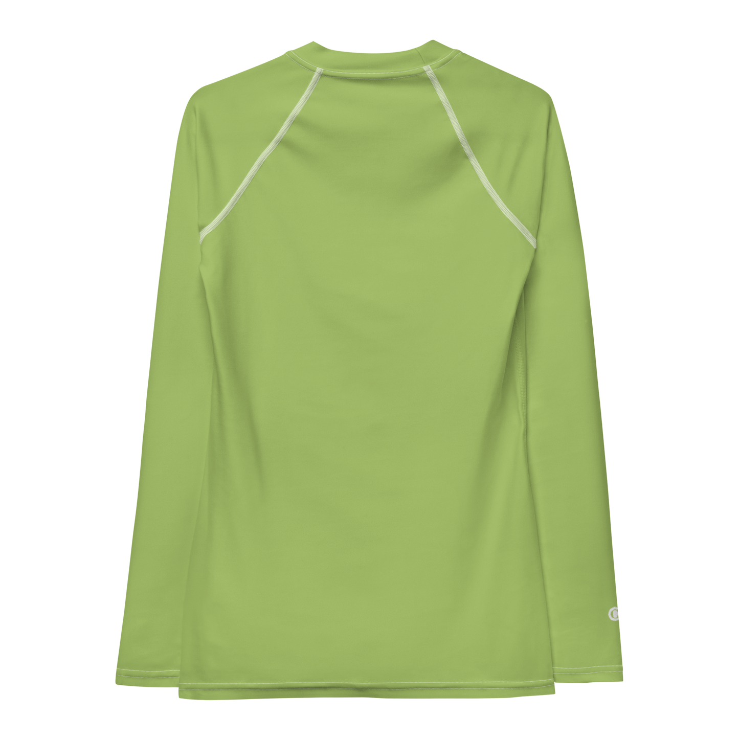 Michigan Upper Peninsula Rash Guard (w/ UP USA Flag) | Women's - Gooseberry Green