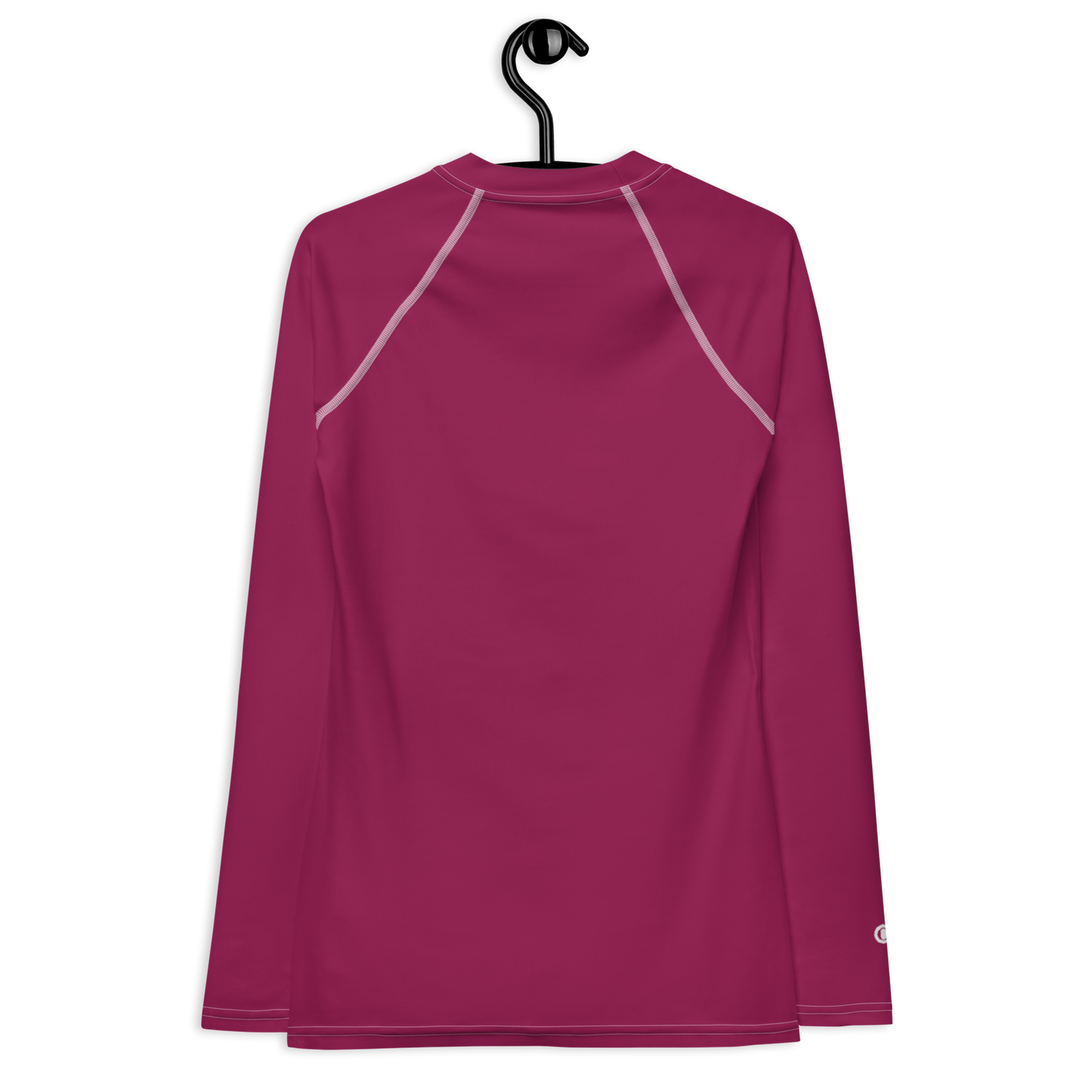 Michigan Upper Peninsula Rash Guard (w/ UP USA Flag) | Women's - Ruby Red