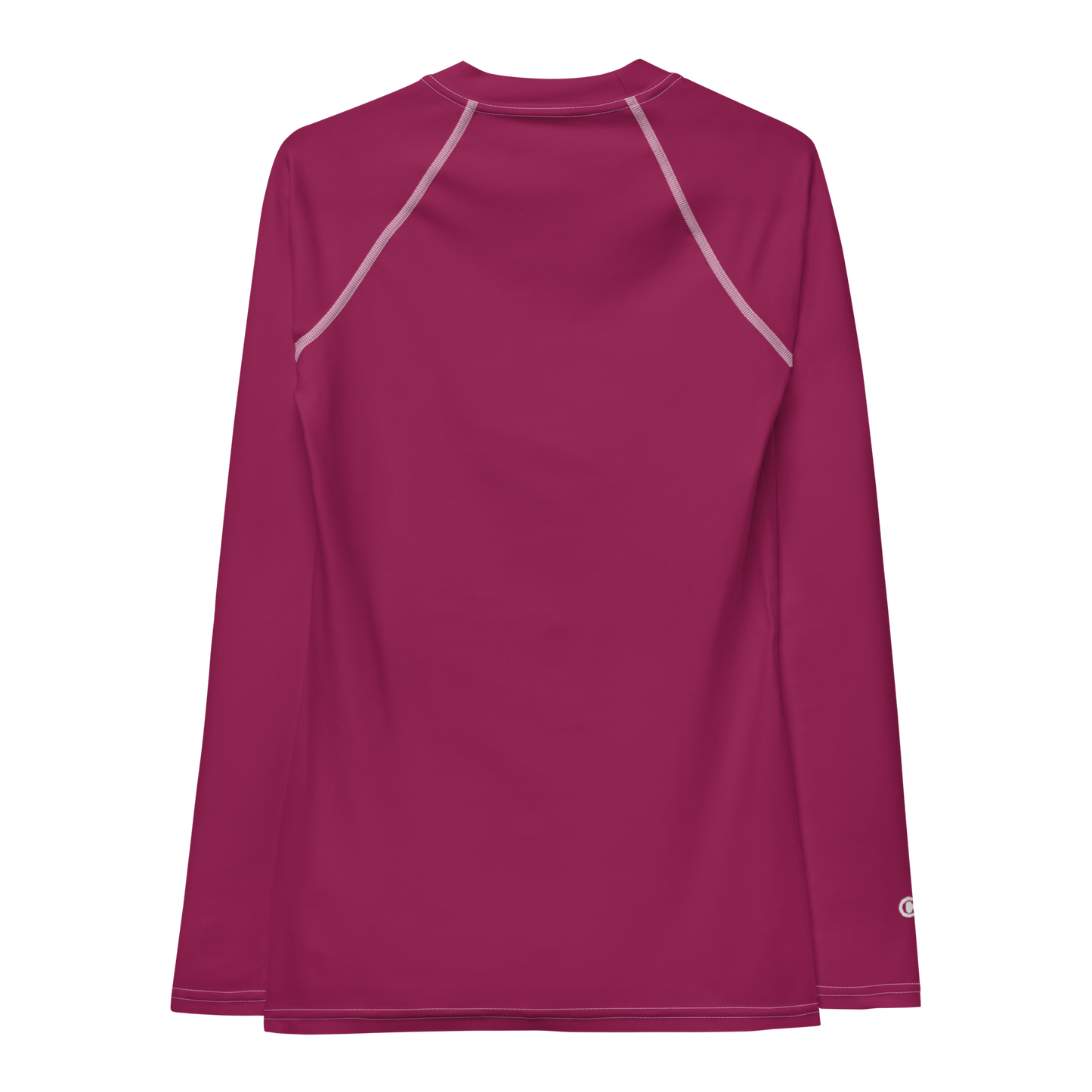 Michigan Upper Peninsula Rash Guard (w/ UP USA Flag) | Women's - Ruby Red