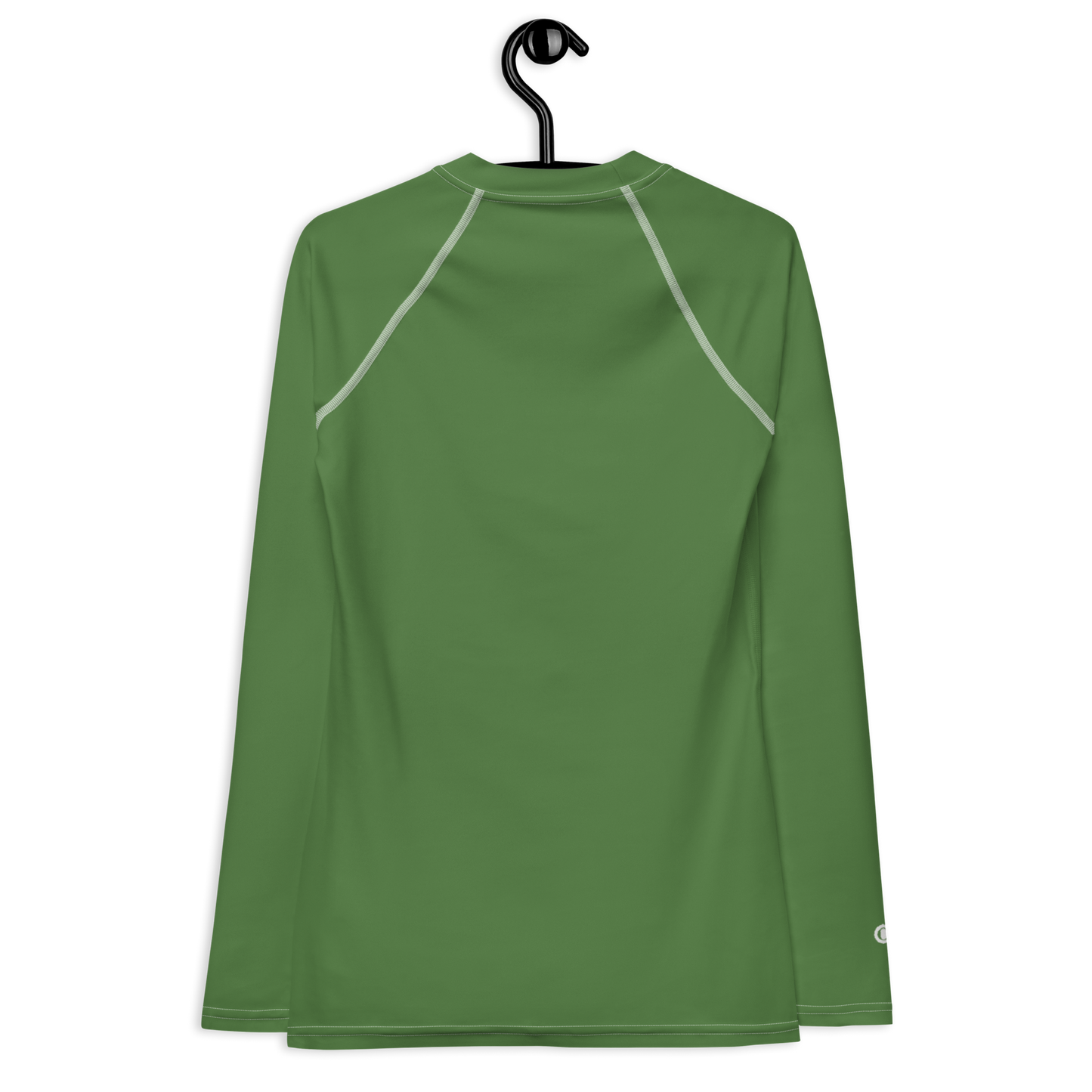 Michigan Upper Peninsula Rash Guard (w/ UP USA Flag) | Women's - Pine Green