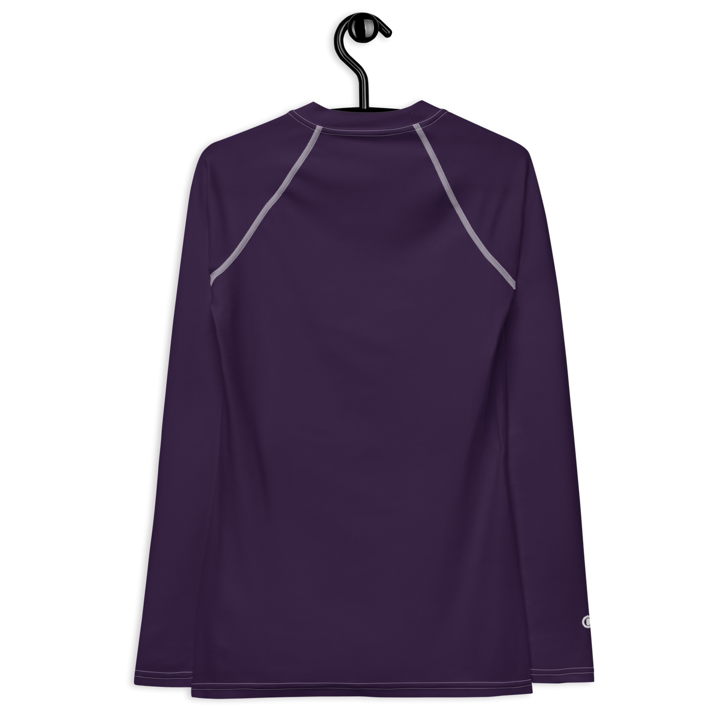 Michigan Upper Peninsula Rash Guard (w/ UP USA Flag) | Women's - Blackcurrant