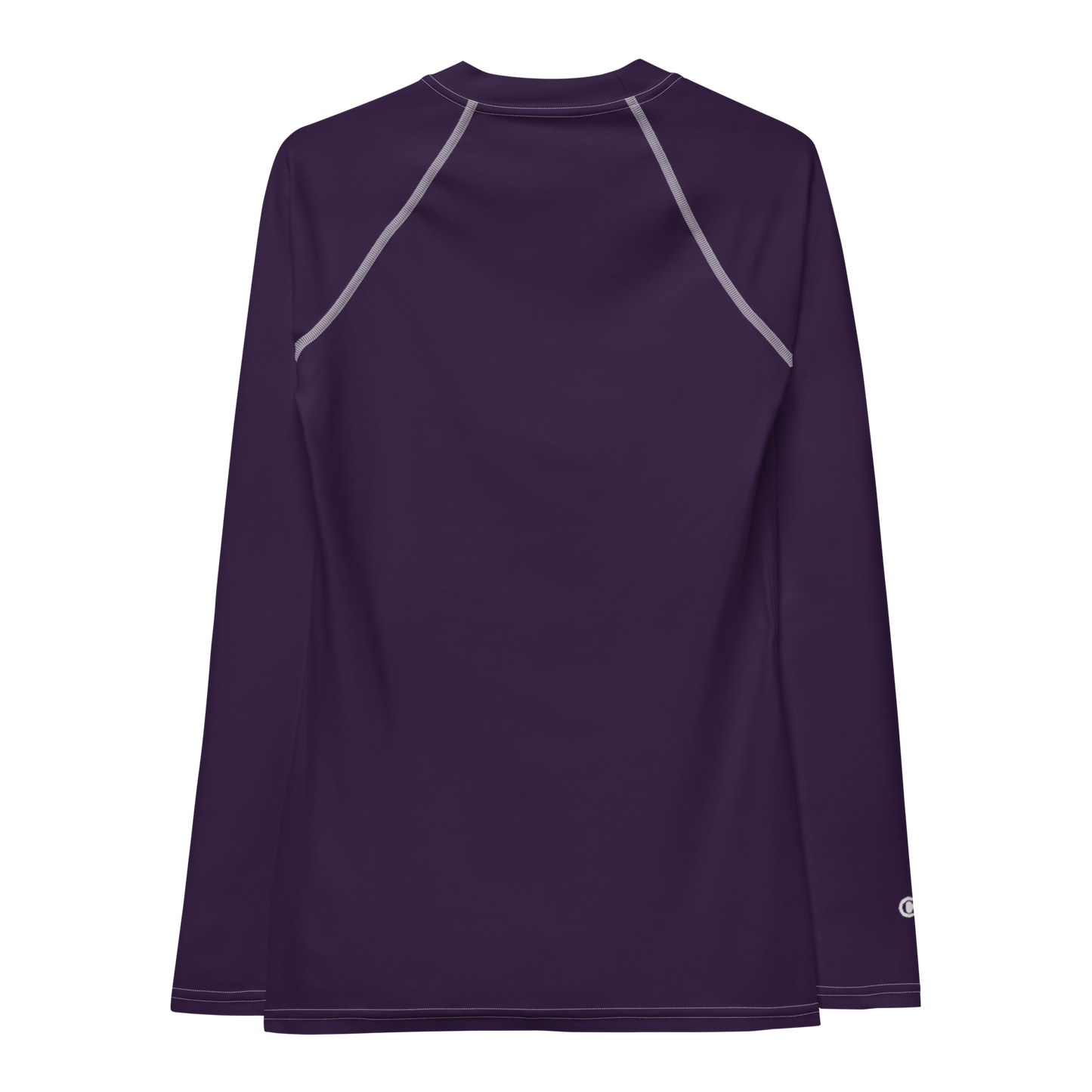 Michigan Upper Peninsula Rash Guard (w/ UP USA Flag) | Women's - Blackcurrant