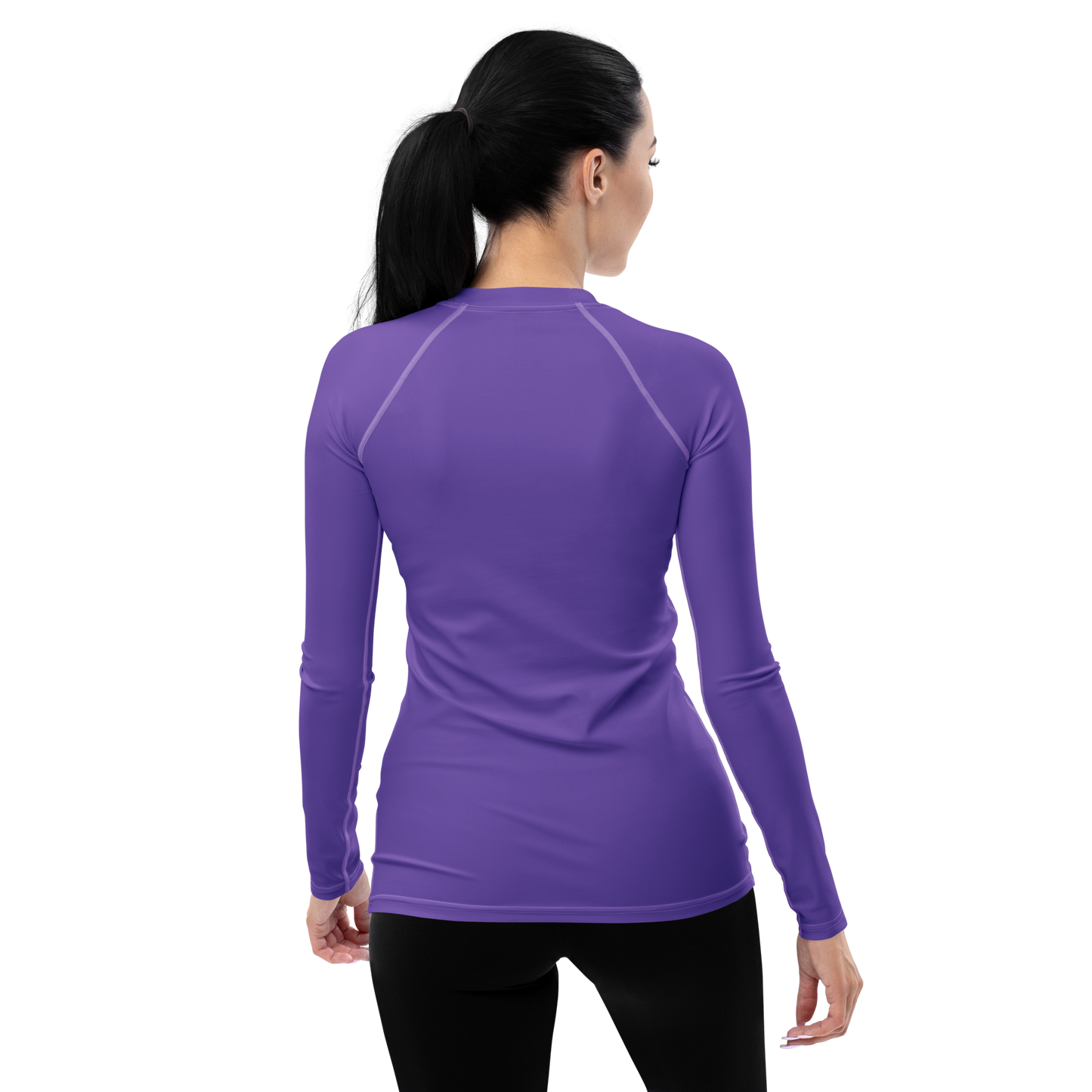 Michigan Upper Peninsula Rash Guard (w/ UP USA Flag) | Women's - Lake Iris