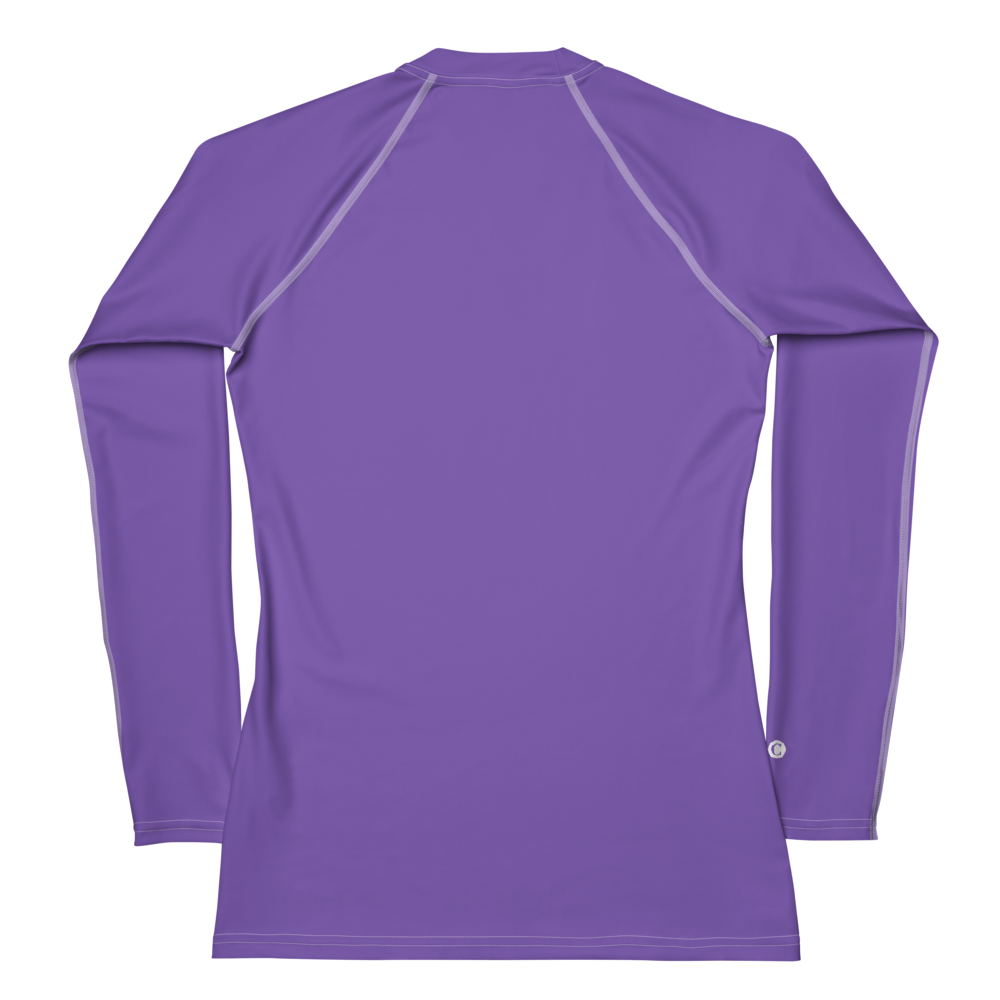 Michigan Upper Peninsula Rash Guard (w/ UP USA Flag) | Women's - Lake Iris