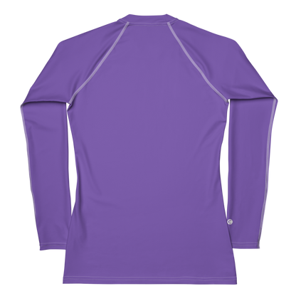 Michigan Upper Peninsula Rash Guard (w/ UP USA Flag) | Women's - Lake Iris