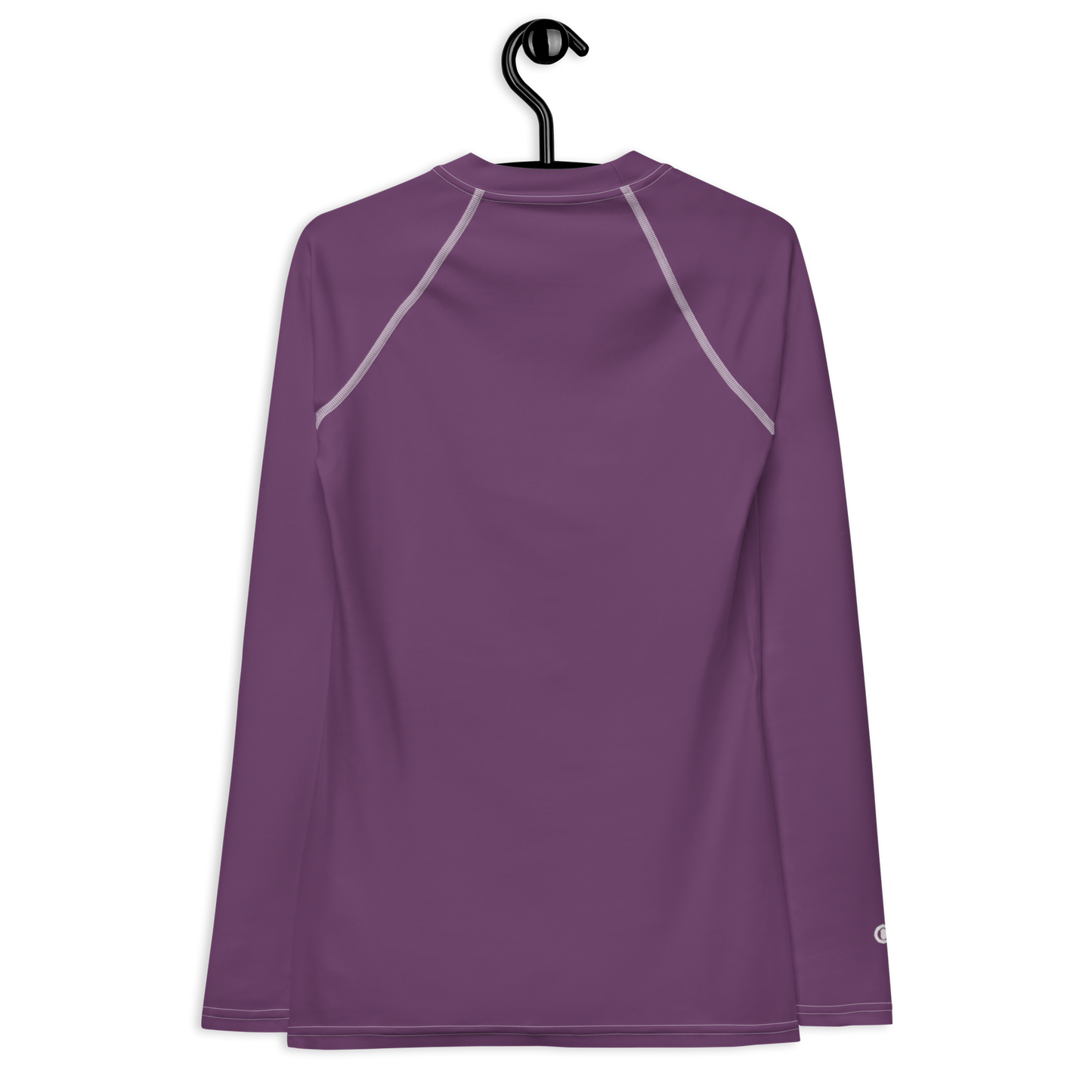 Michigan Upper Peninsula Rash Guard (w/ UP USA Flag) | Women's - Plum