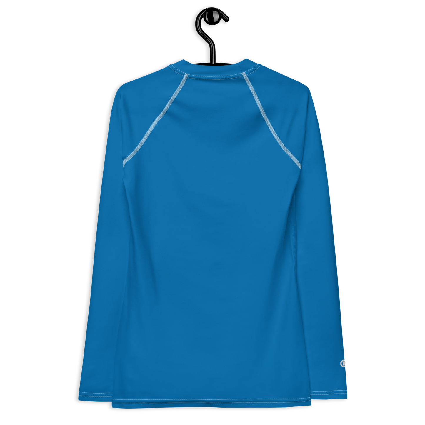 Michigan Upper Peninsula Rash Guard (w/ UP USA Flag) | Women's - Azure