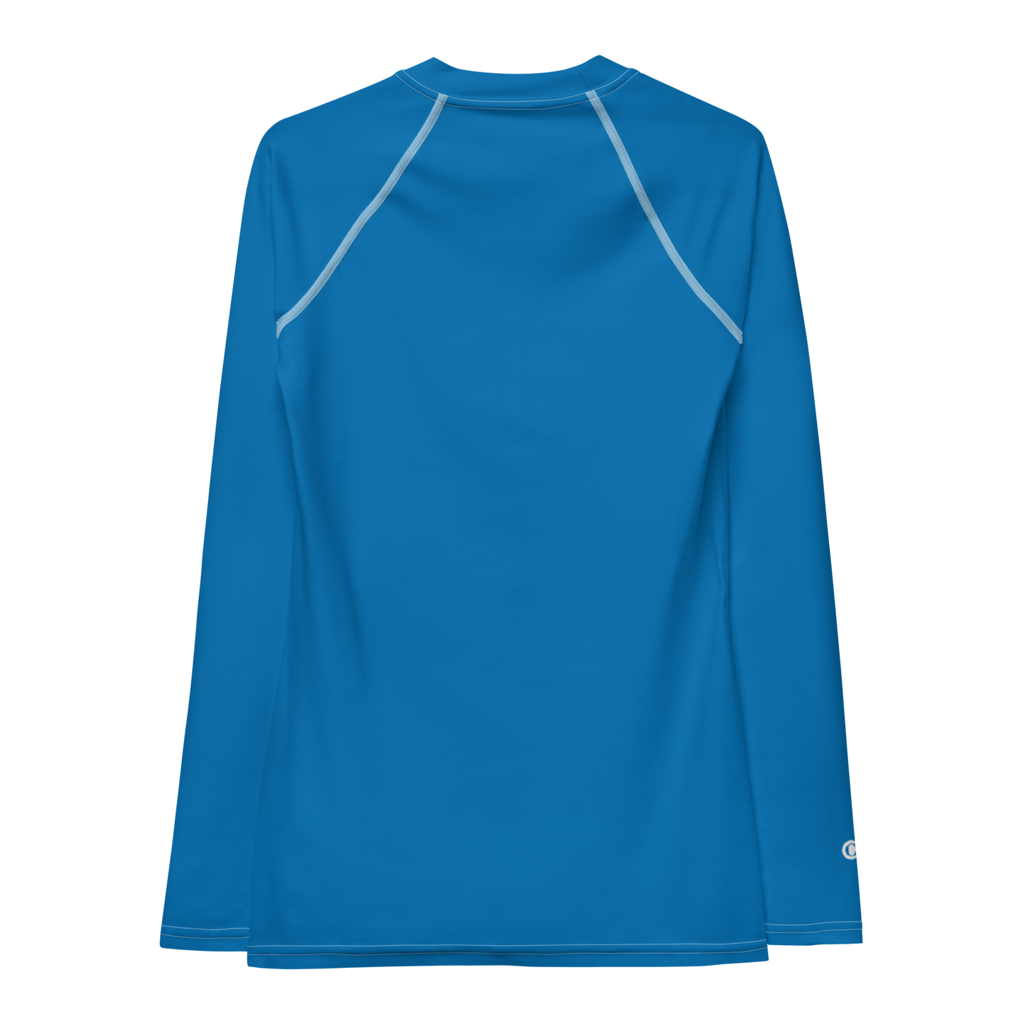 Michigan Upper Peninsula Rash Guard (w/ UP USA Flag) | Women's - Azure