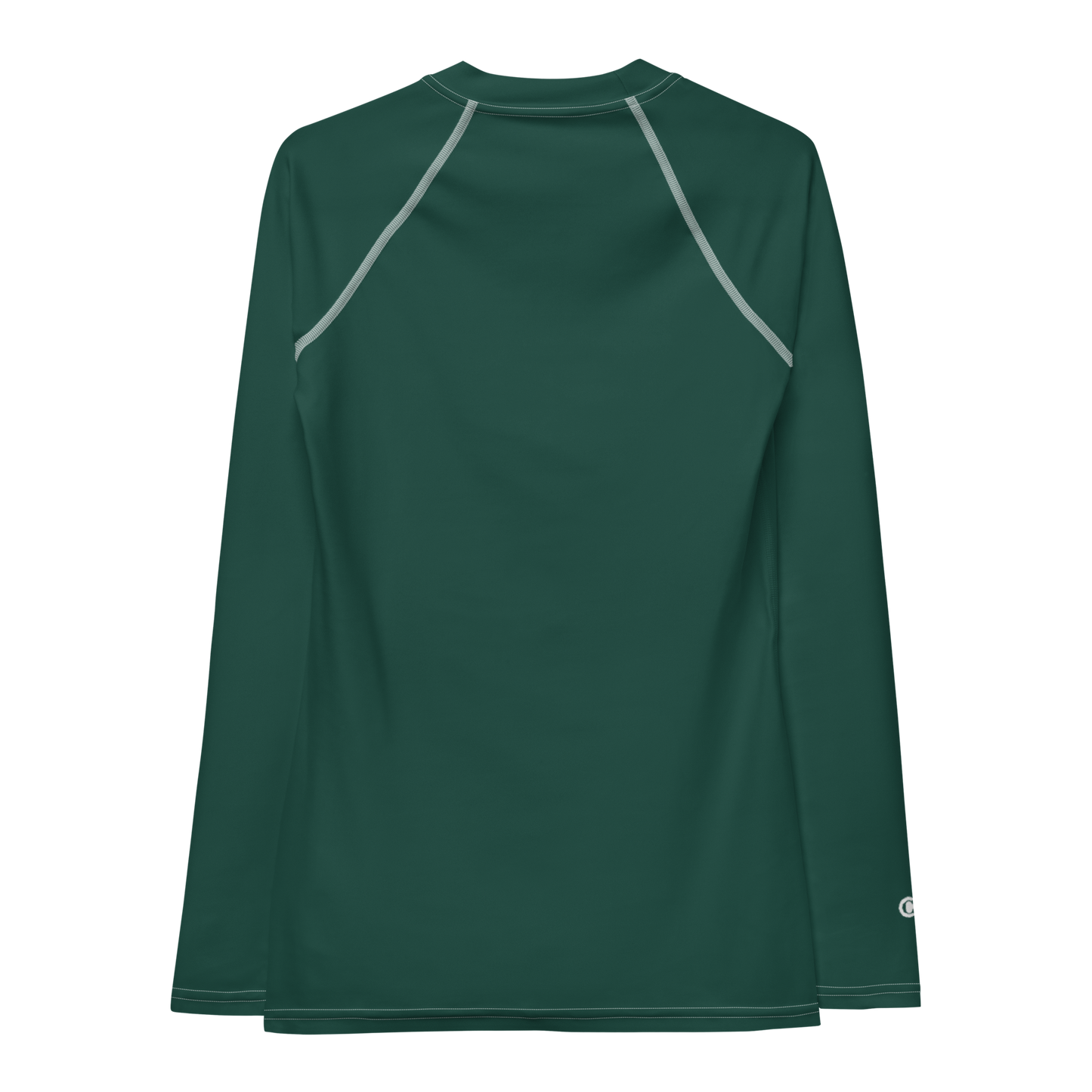 Michigan Upper Peninsula Rash Guard (w/ UP USA Flag) | Women's - Laconic Green