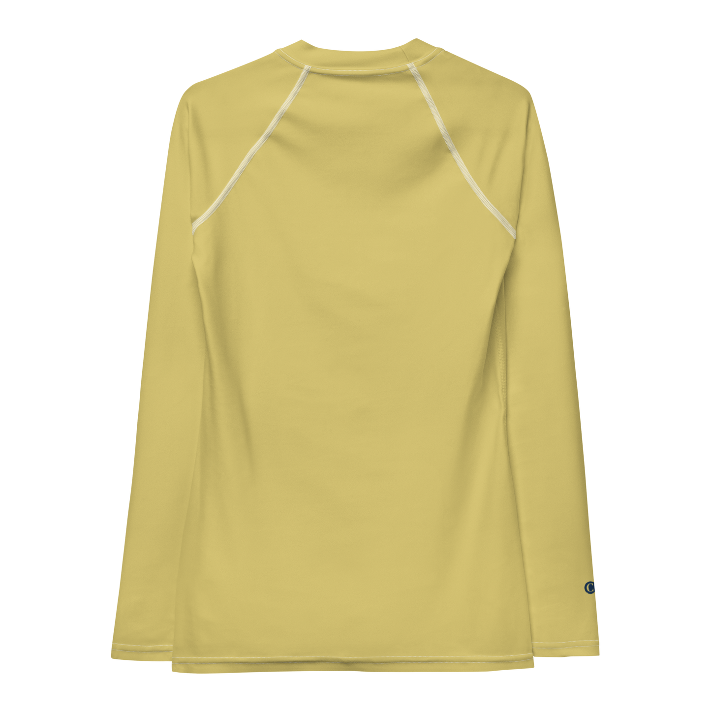 Michigan Upper Peninsula Rash Guard (w/ UP USA Flag) | Women's - Plum Yellow