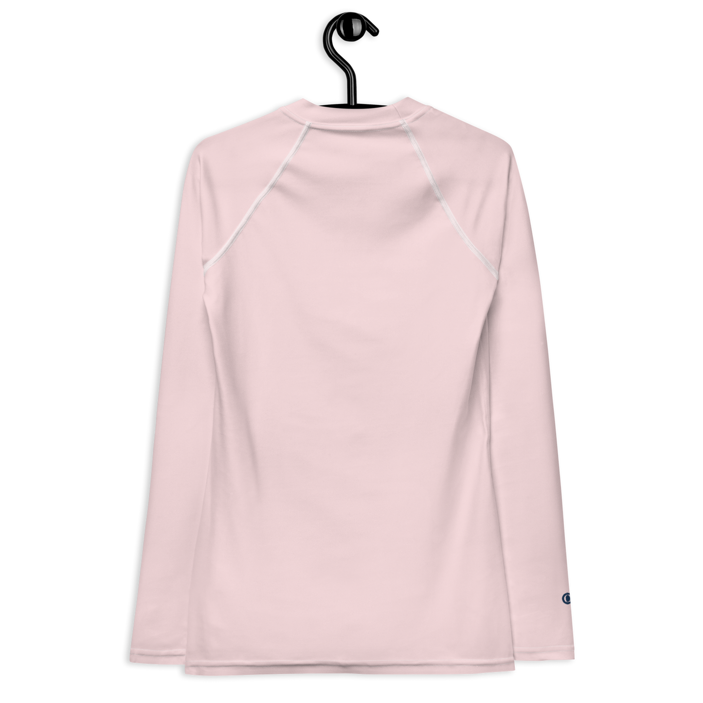 Michigan Upper Peninsula Rash Guard (w/ UP USA Flag) | Women's - Pale Pink