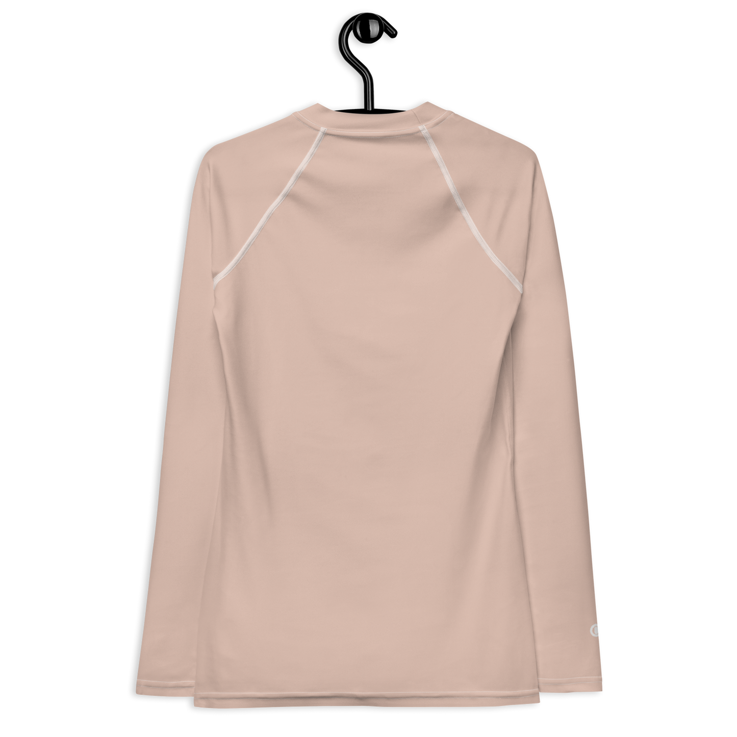 Michigan Upper Peninsula Rash Guard (w/ UP Outline) | Women's - Rose Gold