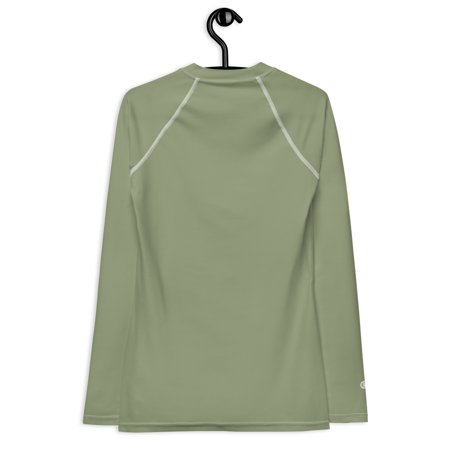 Michigan Upper Peninsula Rash Guard (w/ UP Outline) | Women's - Beachgrass Green