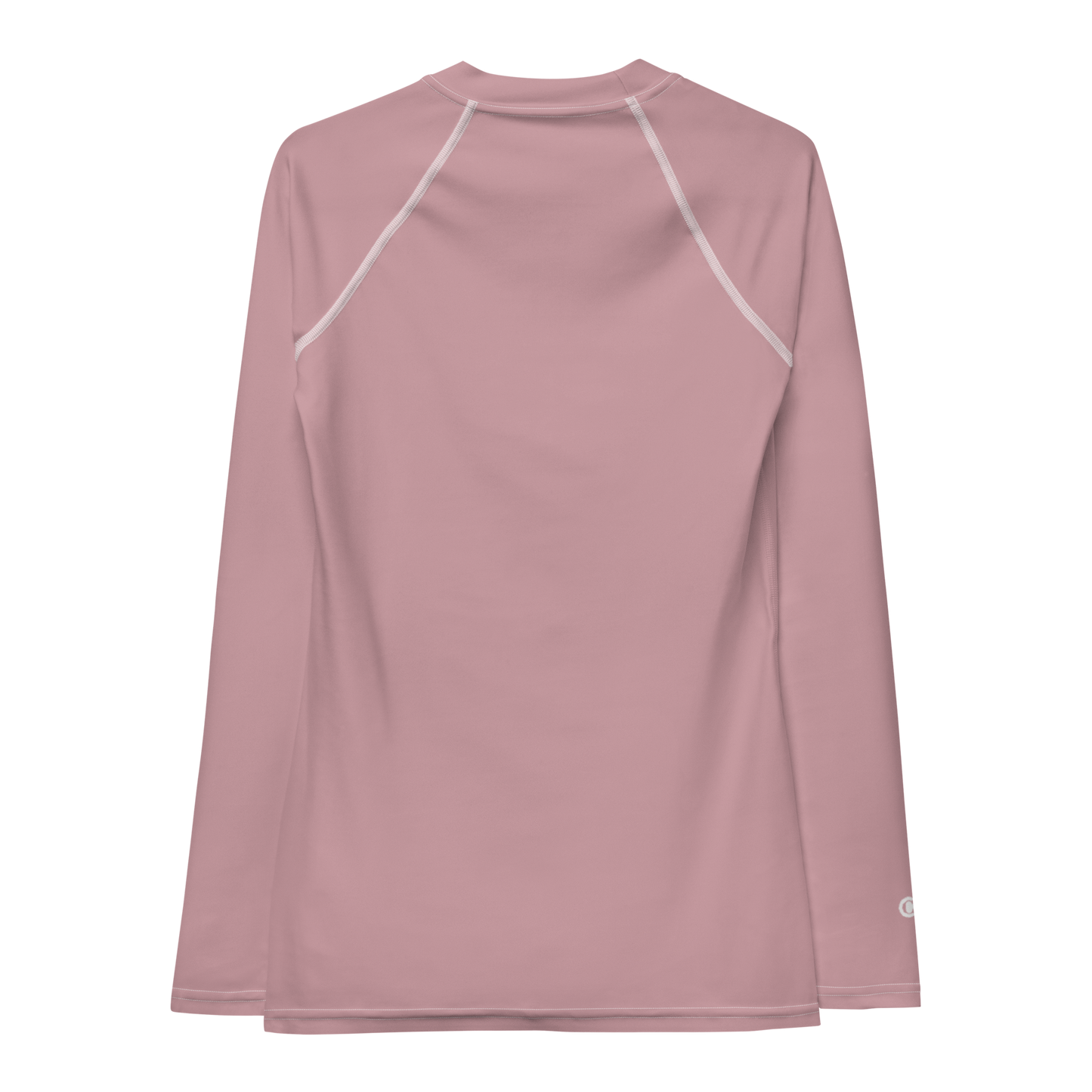 Michigan Upper Peninsula Rash Guard (w/ UP Outline) | Women's - Cherry Blossom Pink