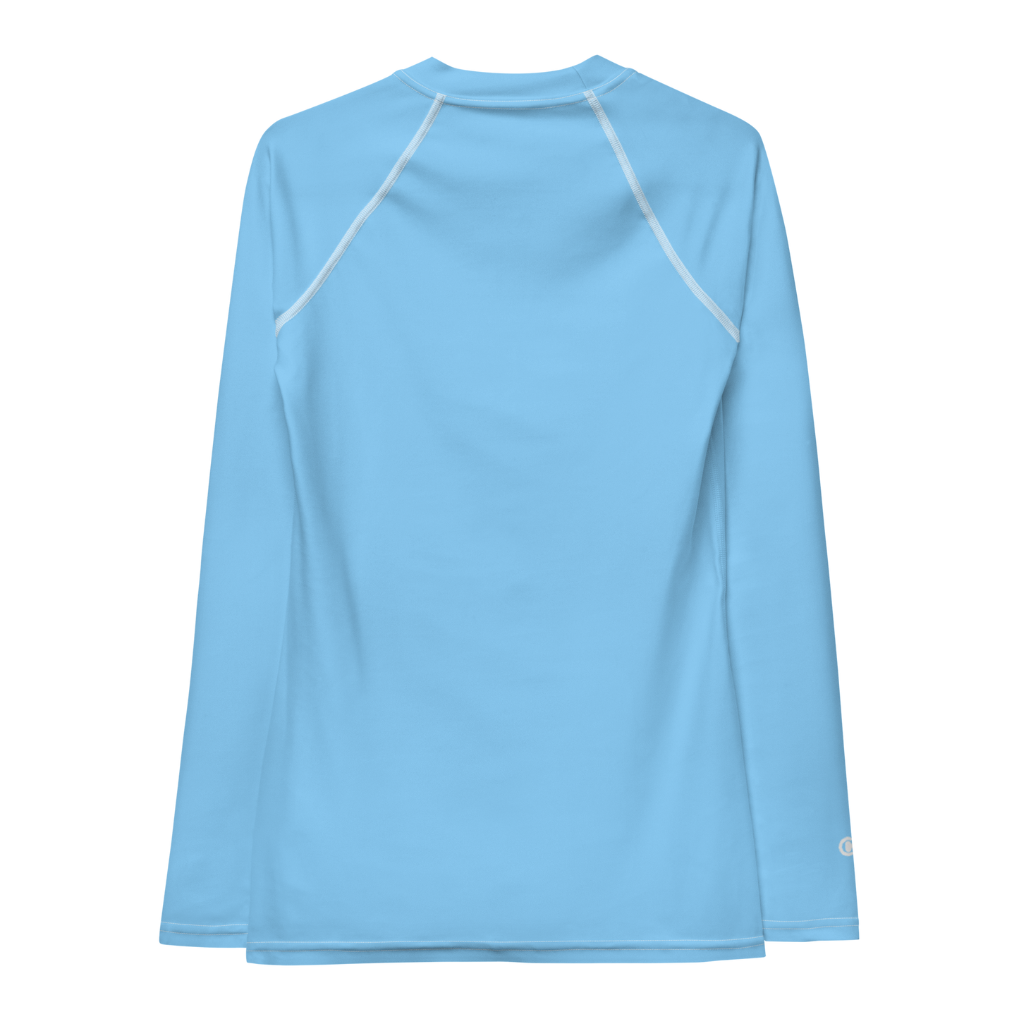 Michigan Upper Peninsula Rash Guard (w/ UP Outline) | Women's - DTW Blue