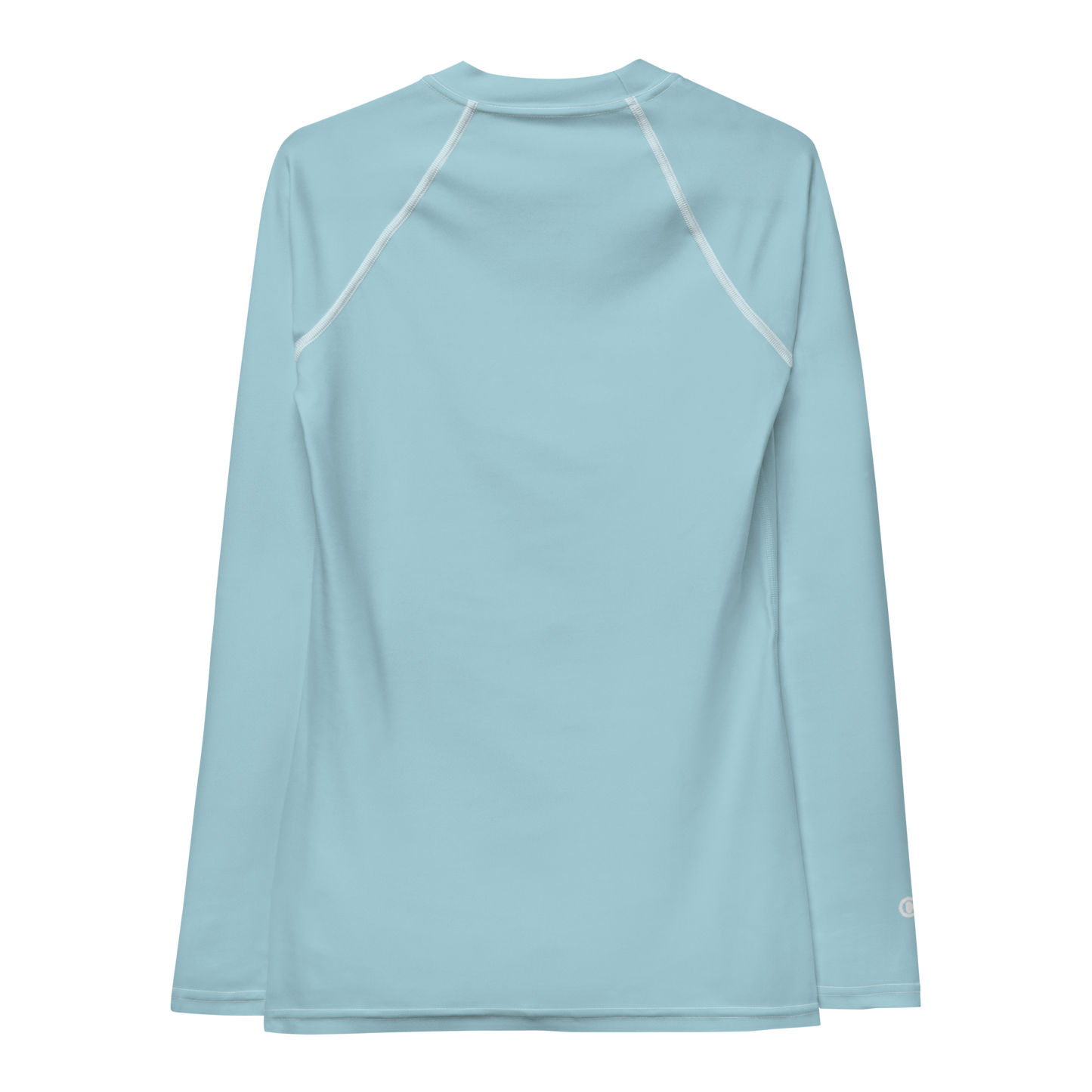 Michigan Upper Peninsula Rash Guard (w/ UP Outline) | Women's - '58 Caddie Blue