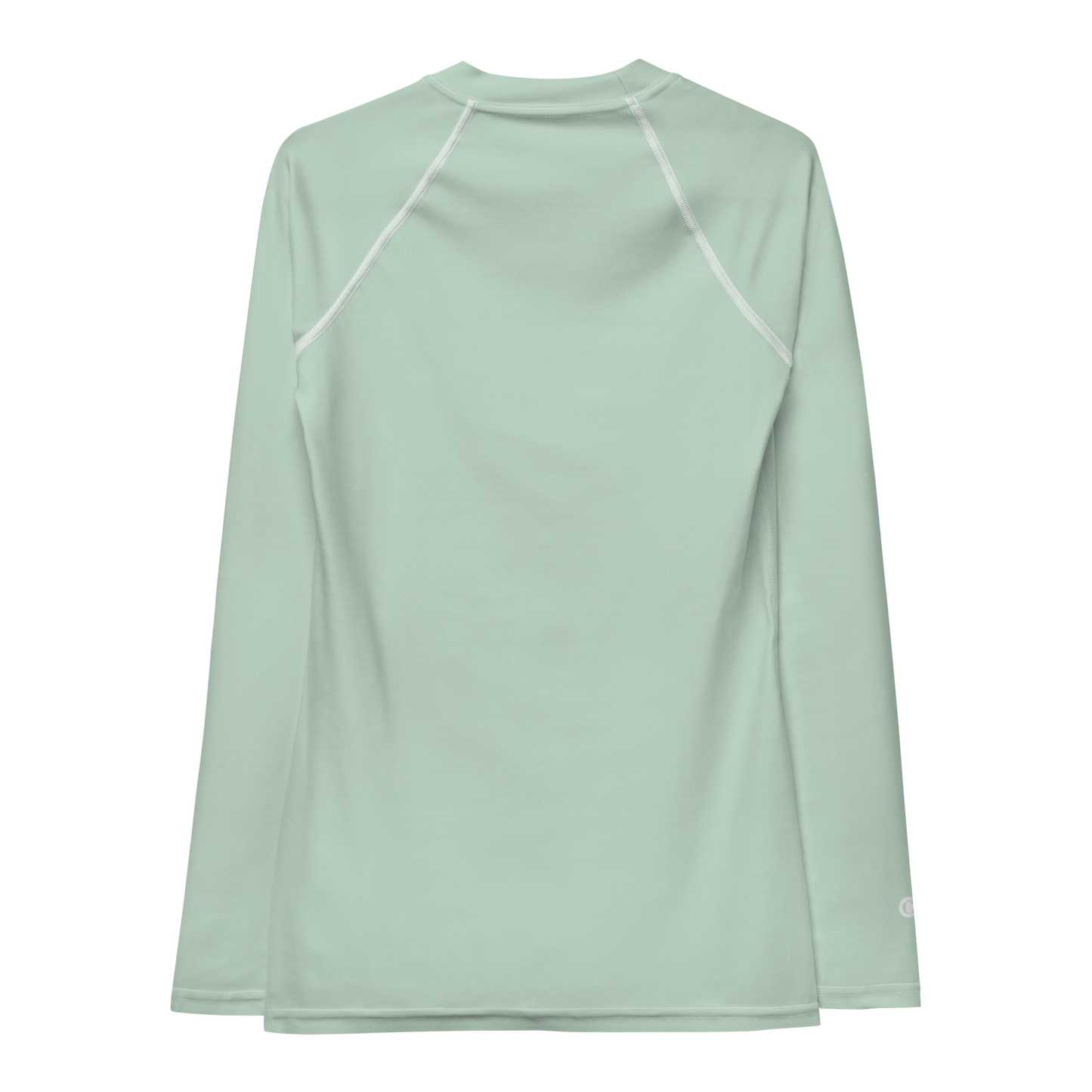 Michigan Upper Peninsula Rash Guard (w/ UP Outline) | Women's - Sea Green