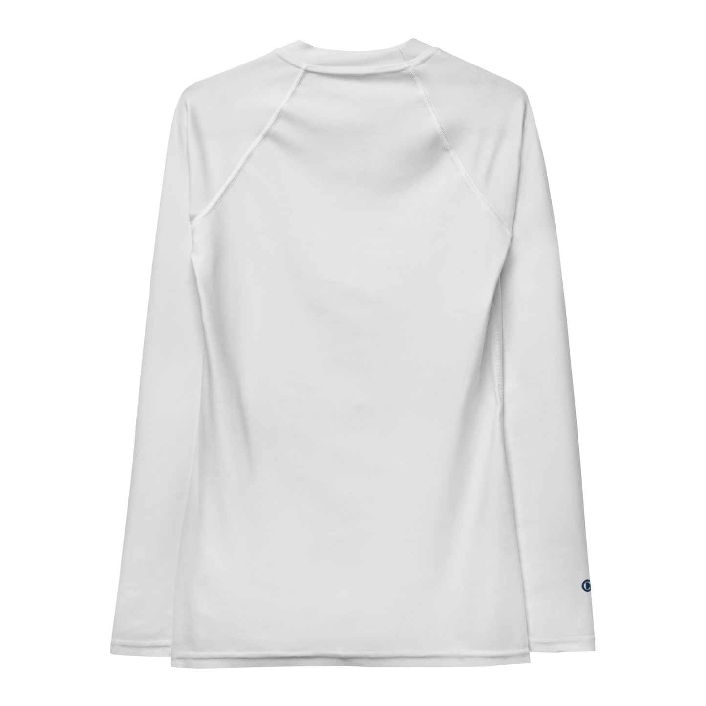 Michigan Upper Peninsula Rash Guard (w/ UP Outline) | Women's - Birch Bark White