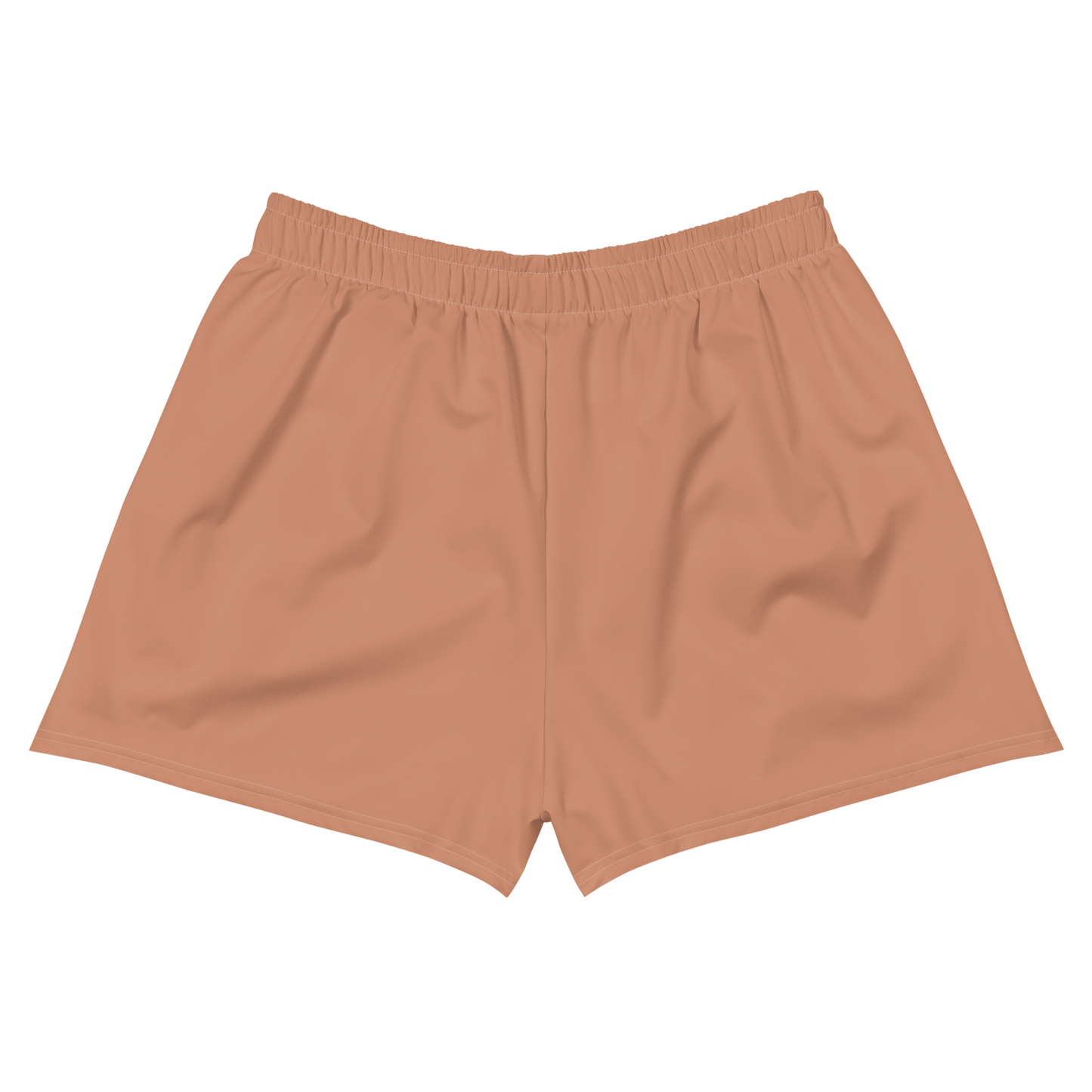 Michigan Upper Peninsula Athletic Shorts (w/ UP USA Flag Outline) | Women's - Copper Color