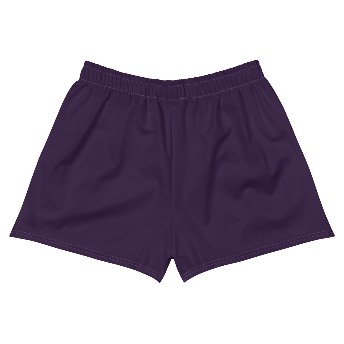 Michigan Upper Peninsula Athletic Shorts (w/ UP USA Flag Outline) | Women's - Blackcurrant