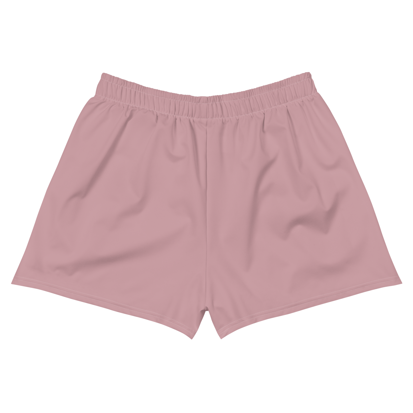 Michigan Upper Peninsula Athletic Shorts (w/ UP USA Flag Outline) | Women's - Cherry Blossom Pink