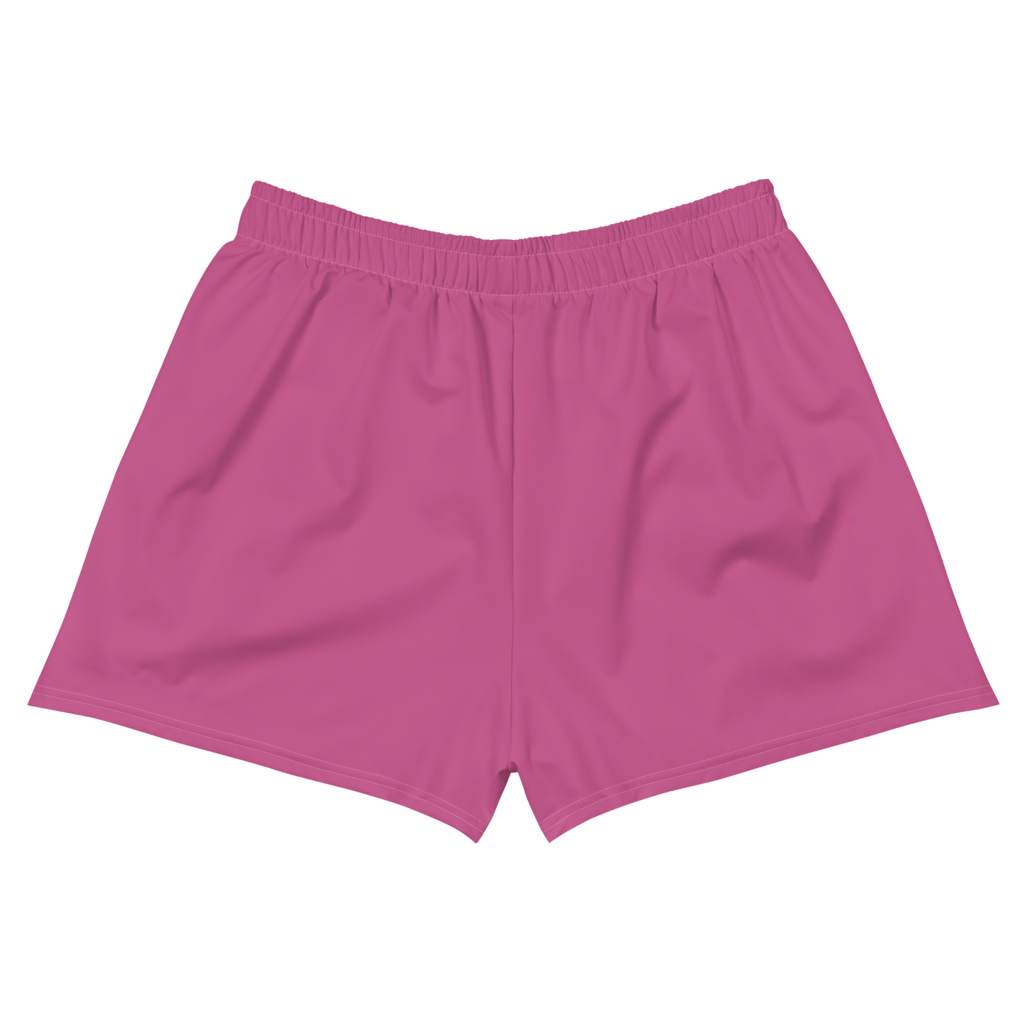 Michigan Upper Peninsula Athletic Shorts (w/ UP USA Flag Outline) | Women's - Apple Blossom Pink