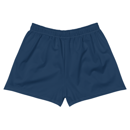 Michigan Upper Peninsula Athletic Shorts (w/ UP USA Flag) | Women's - Navy