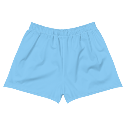Michigan Upper Peninsula Athletic Shorts (w/ UP USA Flag) | Women's - DTW Blue