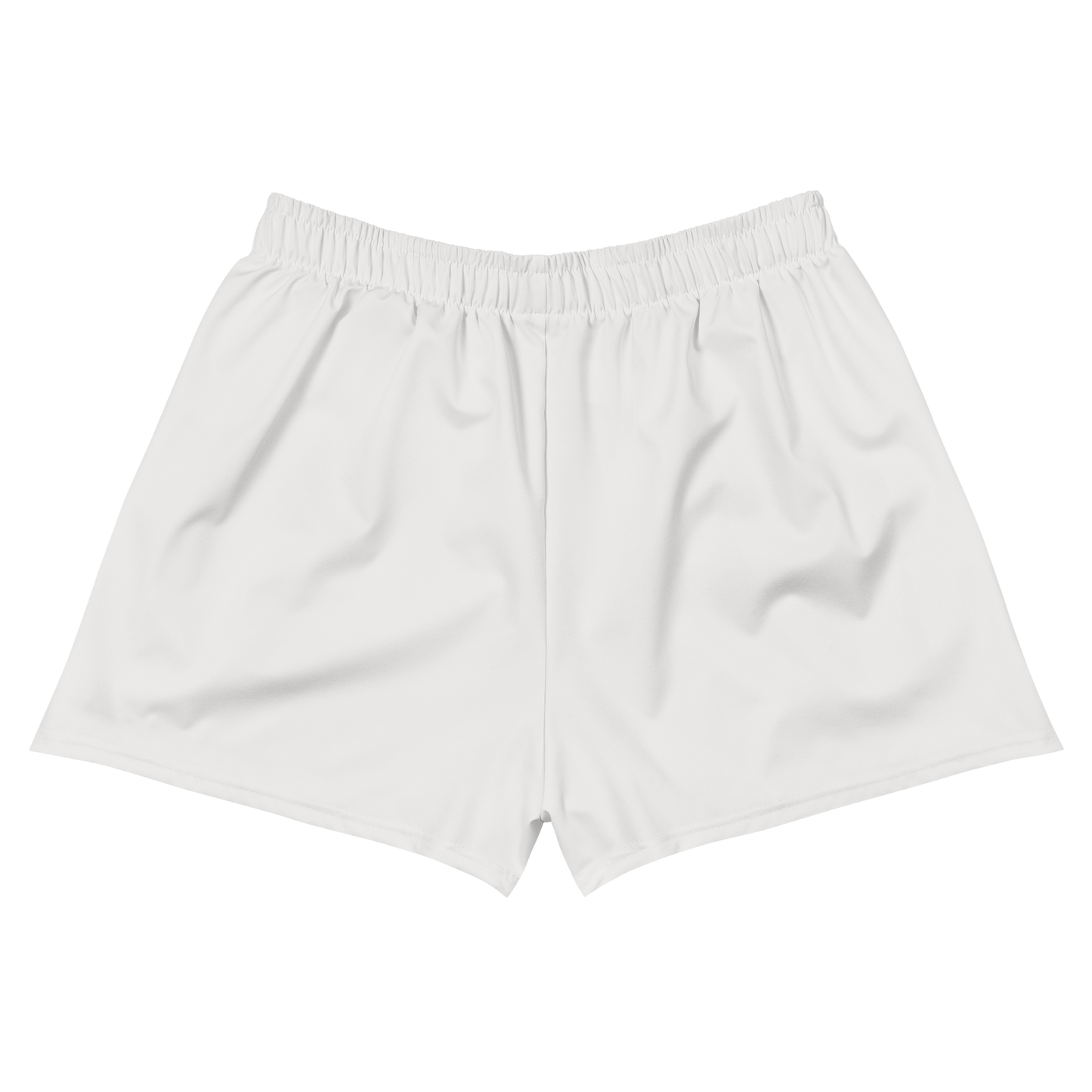 Michigan Upper Peninsula Athletic Shorts (w/ UP USA Flag) | Women's - Birch Bark White