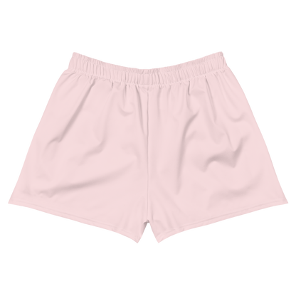 Michigan Upper Peninsula Athletic Shorts (w/ UP USA Flag) | Women's - Pale Pink