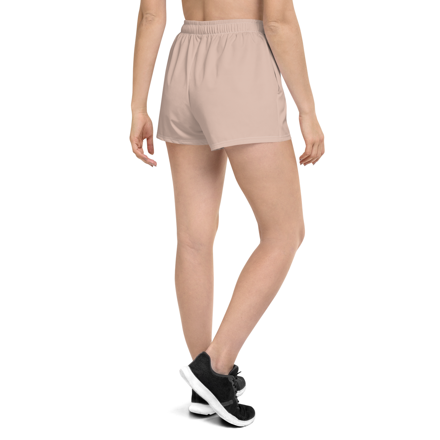 Michigan Upper Peninsula Athletic Shorts (w/ UP Outline) | Women's - Rose Gold