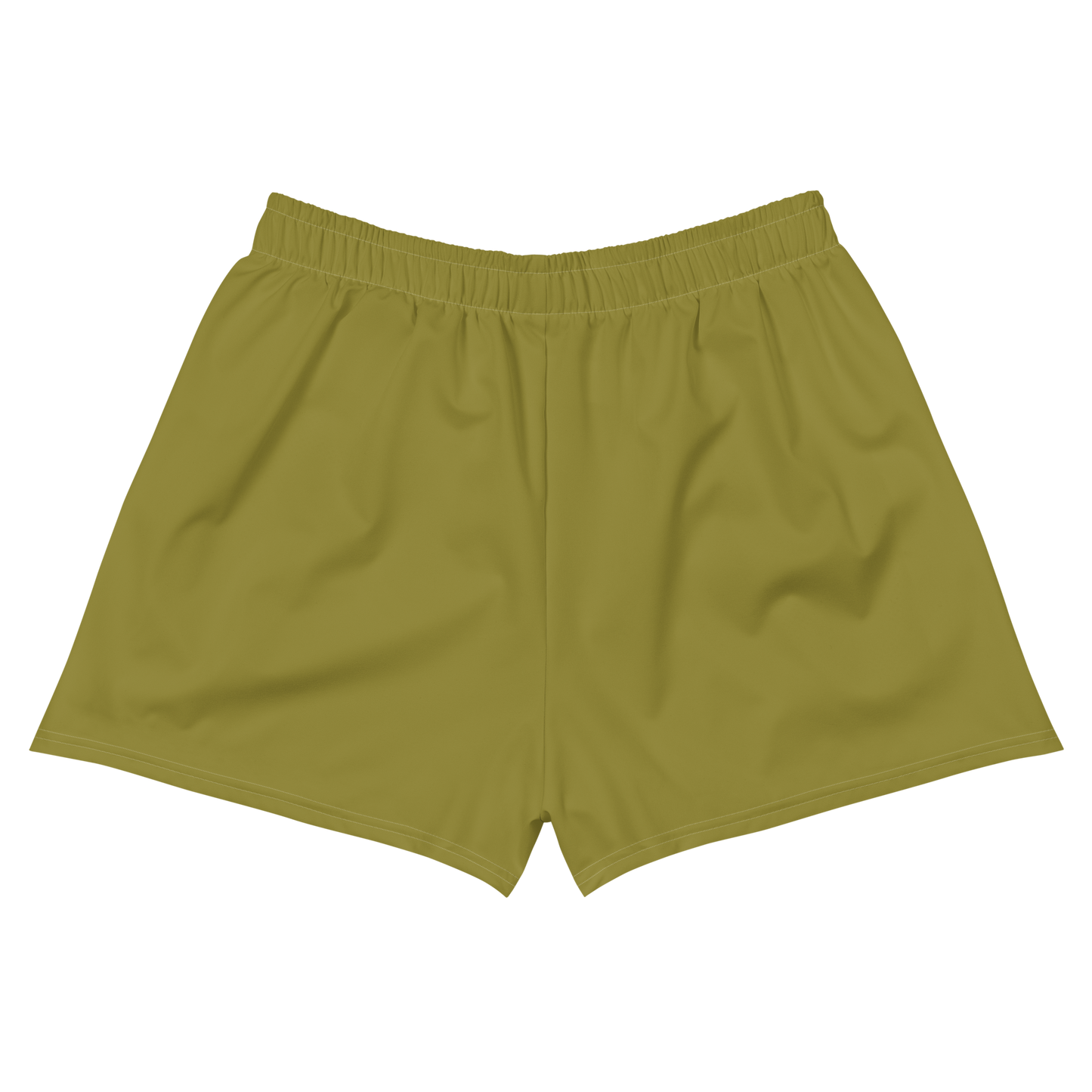 Michigan Upper Peninsula Athletic Shorts (w/ UP Outline) | Women's - Scrub Gold