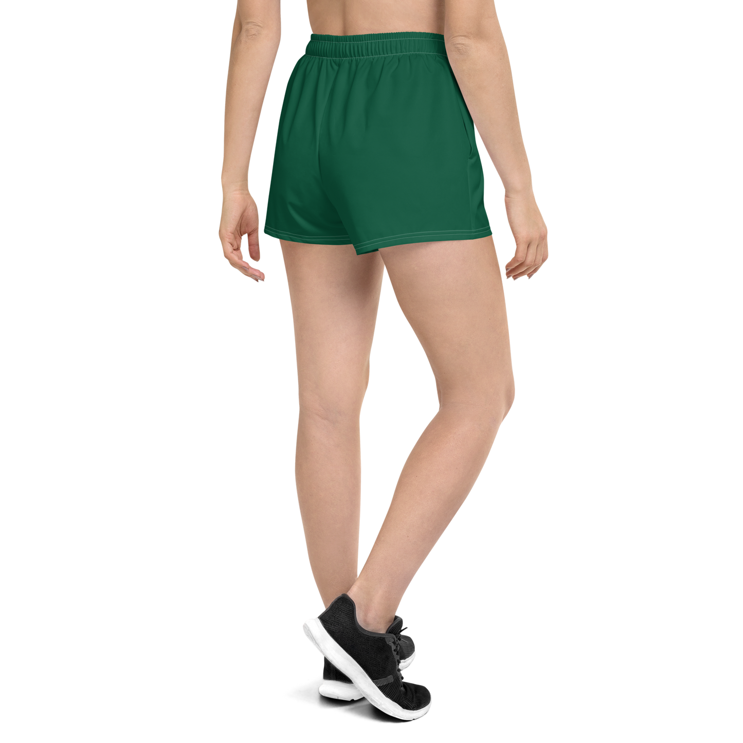 Michigan Upper Peninsula Athletic Shorts (w/ UP Outline) | Women's - Superior Green