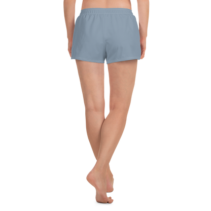 Michigan Upper Peninsula Athletic Shorts (w/ UP Outline) | Women's - B-24 Grey