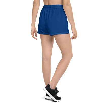 Michigan Upper Peninsula Athletic Shorts (w/ UP Outline) | Women's - Dearborn Blue