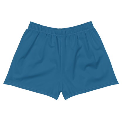 Michigan Upper Peninsula Athletic Shorts (w/ UP Outline) | Women's - Blueberry