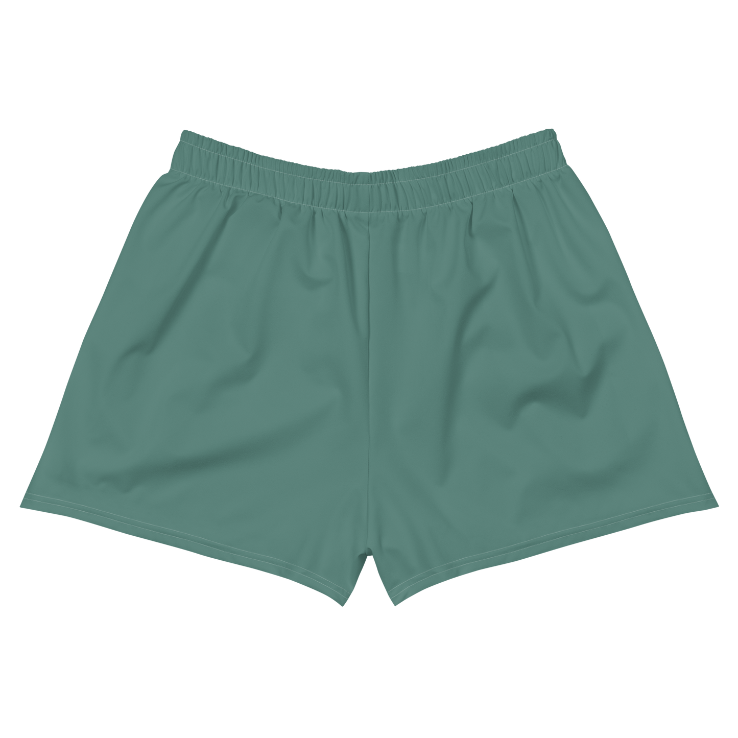 Michigan Upper Peninsula Athletic Shorts (w/ UP Outline) | Women's - Copper Green