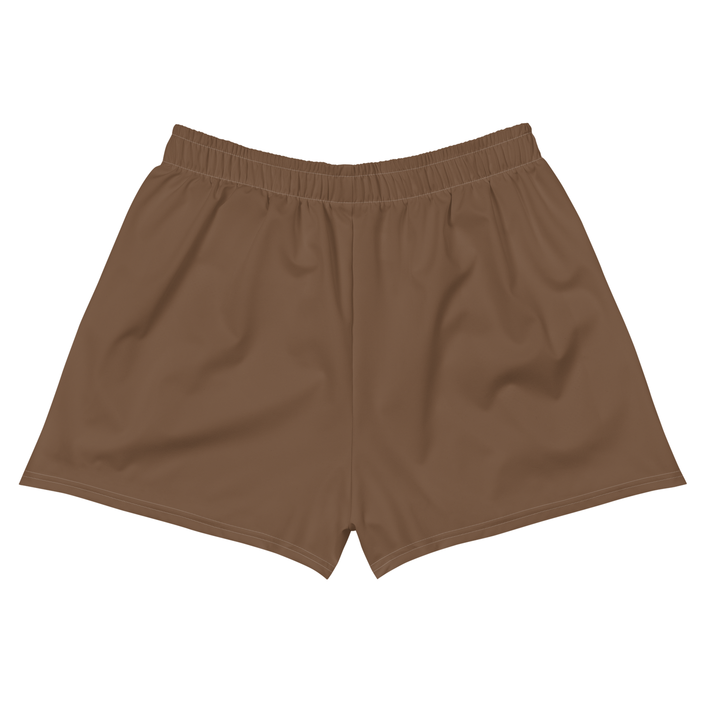 Michigan Upper Peninsula Athletic Shorts (w/ UP Outline) | Women's - Coffee Color