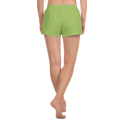 Michigan Upper Peninsula Athletic Shorts (w/ UP Outline) | Women's - Gooseberry Green