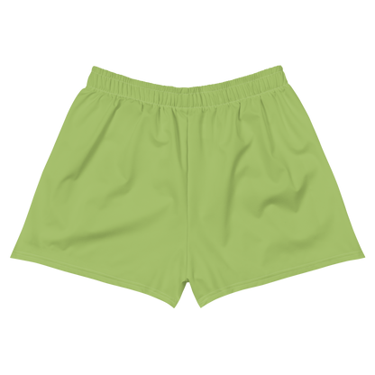 Michigan Upper Peninsula Athletic Shorts (w/ UP Outline) | Women's - Gooseberry Green