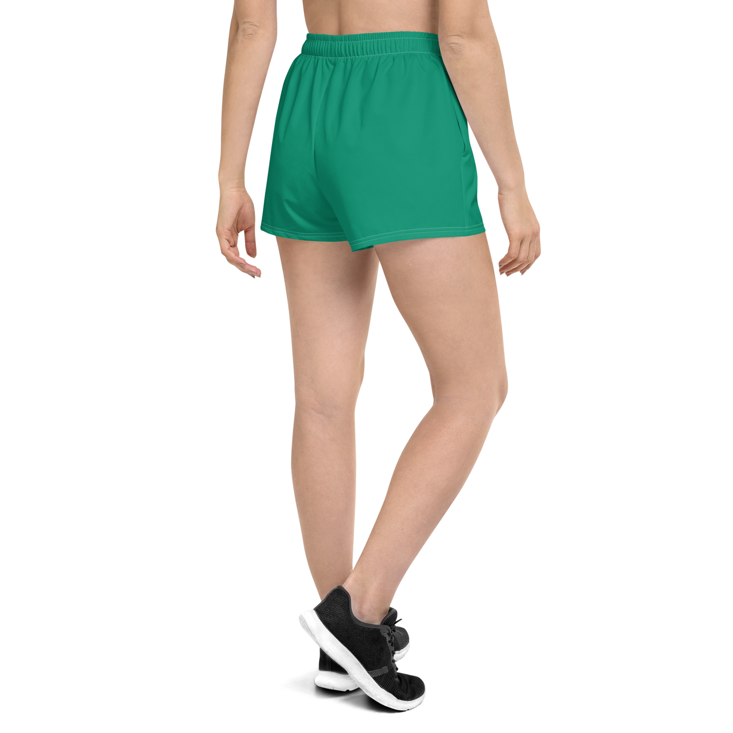 Michigan Upper Peninsula Athletic Shorts (w/ UP Outline) | Women's - Emerald Green