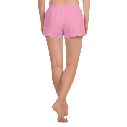 Michigan Upper Peninsula Athletic Shorts (w/ UP Outline) | Women's - '67 Caddie Pink