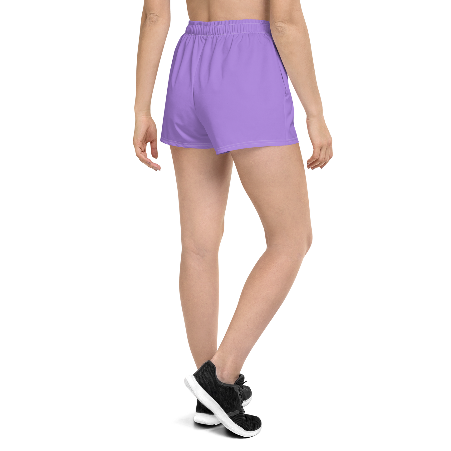 Michigan Upper Peninsula Athletic Shorts (w/ UP Outline) | Women's - Lavender