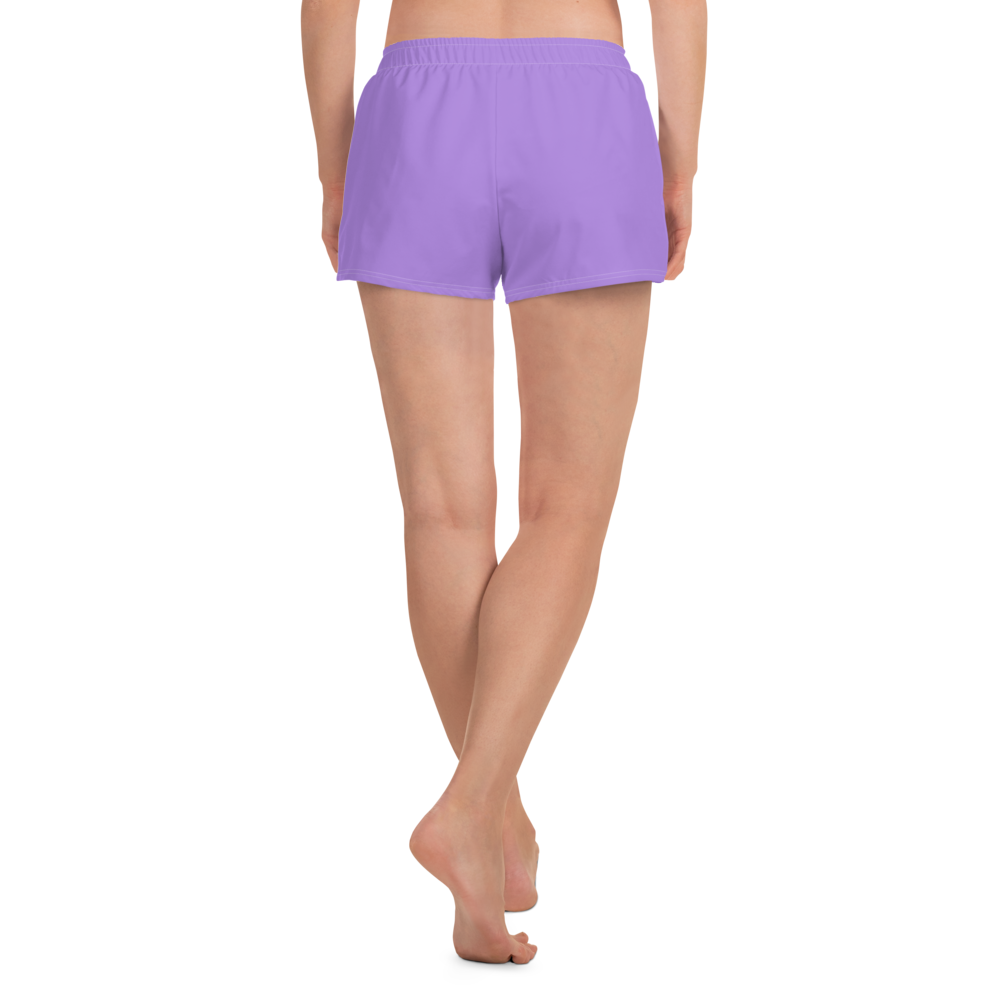 Michigan Upper Peninsula Athletic Shorts (w/ UP Outline) | Women's - Lavender