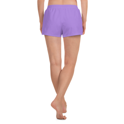 Michigan Upper Peninsula Athletic Shorts (w/ UP Outline) | Women's - Lavender