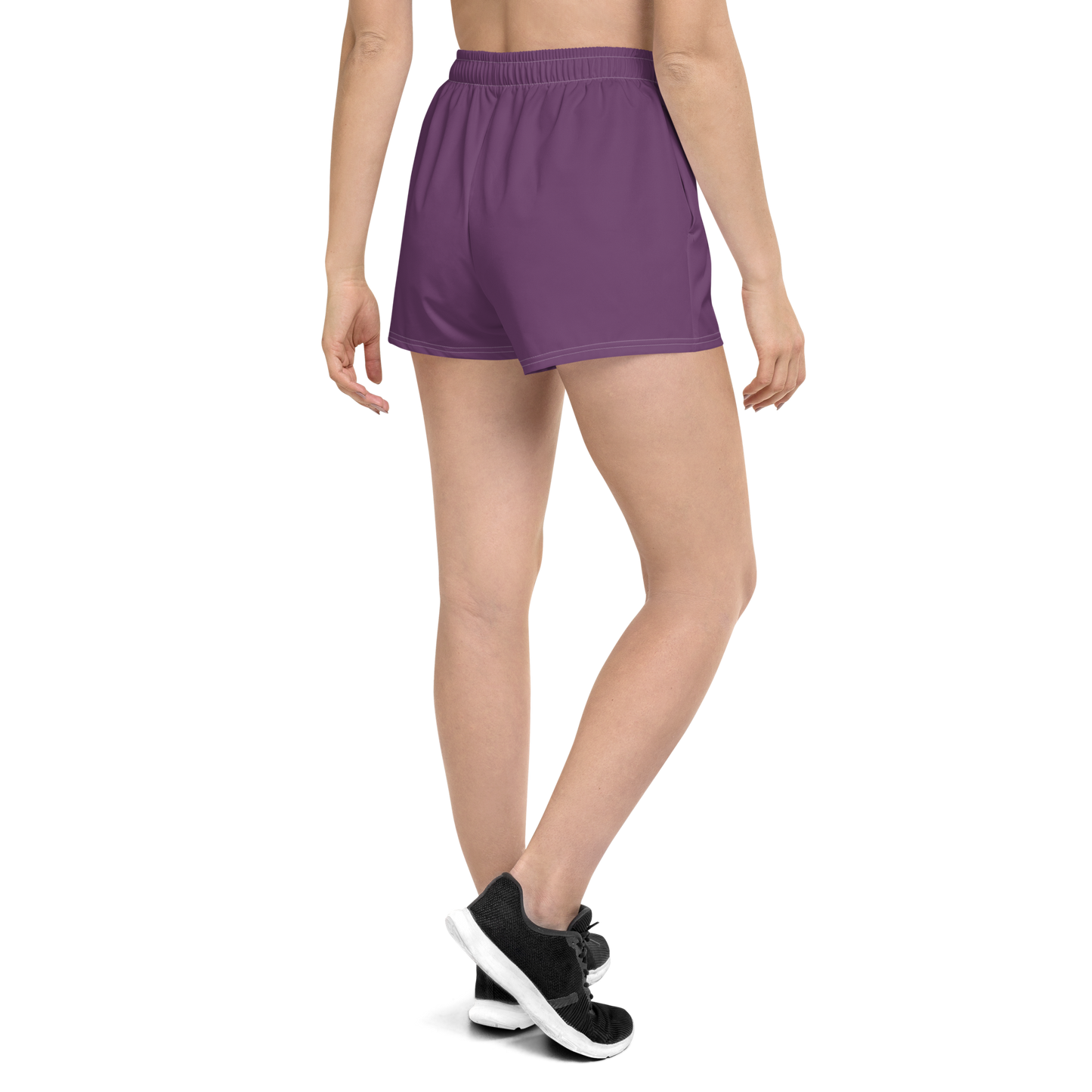 Michigan Upper Peninsula Athletic Shorts (w/ UP Outline) | Women's - Plum