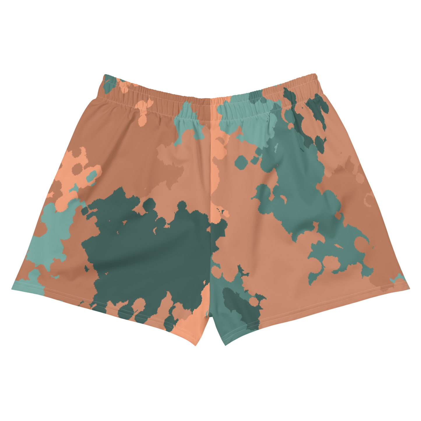 Michigan Upper Peninsula Athletic Shorts (w/ UP Outline) | Women's - Copper Country Camo