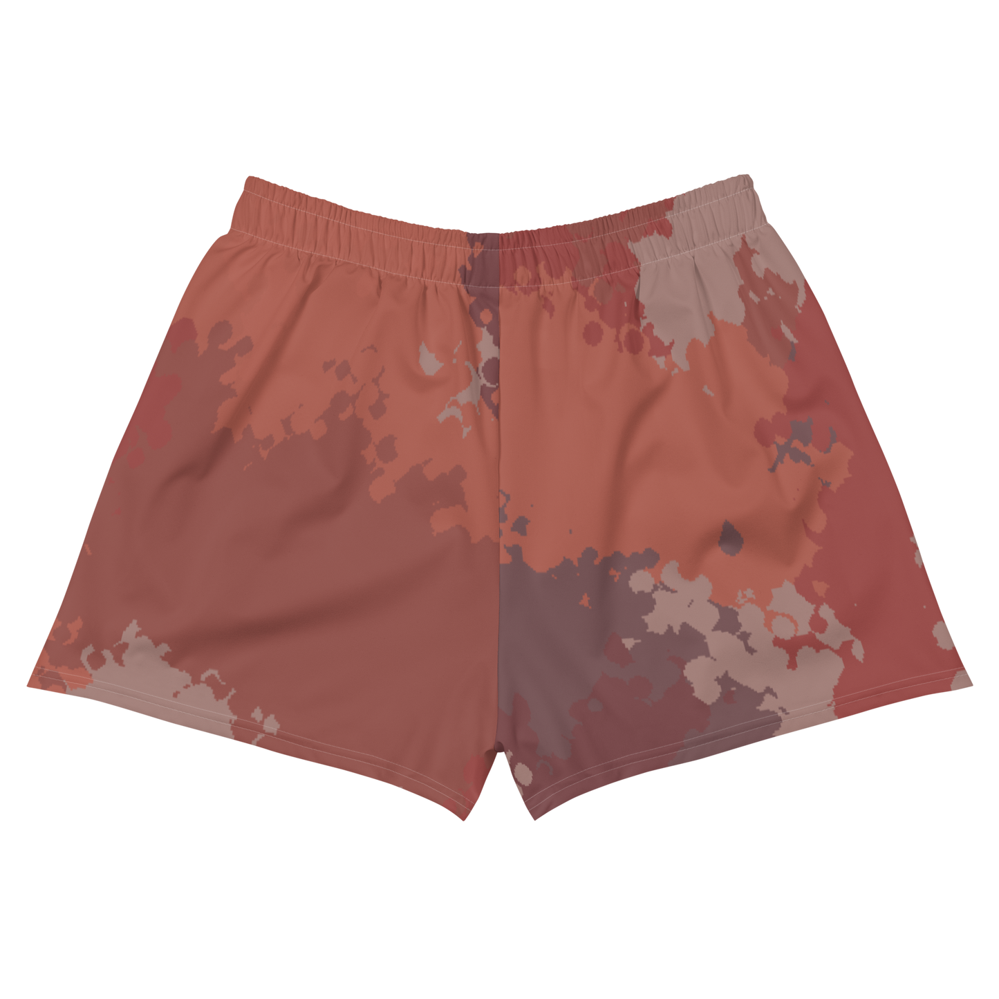 Michigan Upper Peninsula Athletic Shorts (w/ UP Outline) | Women's - Ore Dock Camo